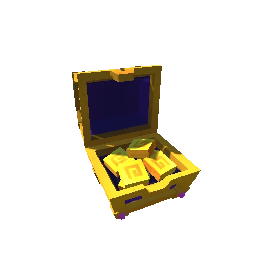 Toon Treasure Chest Real - Purple